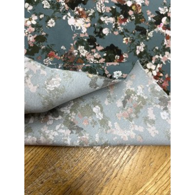 画像5: 生地：花柄リアルプリント（グリーン）