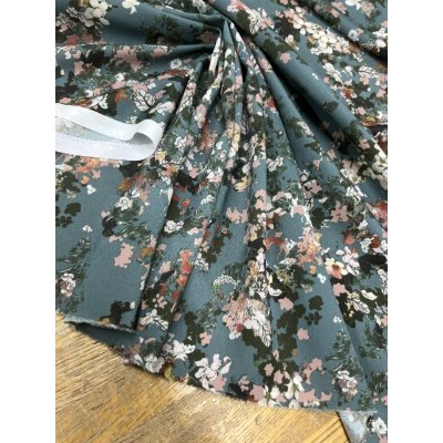 画像6: 生地：花柄リアルプリント（グリーン）