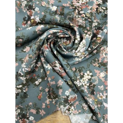 画像7: 生地：花柄リアルプリント（グリーン）