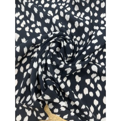 画像7: 生地：レーヨンプリント（黒／白）