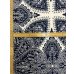 画像4: 生地：ペイズリー柄ポリエステル2WAYニット（キナリ×青） (4)