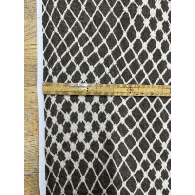 画像3: 生地：ポリエステルニット起毛タッチ（ベージュ×ブラウン）