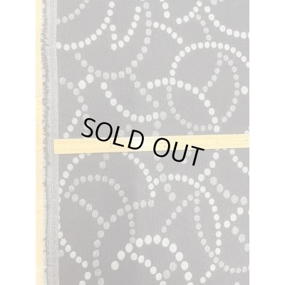 画像3: 生地：ポリエステルウール両面ジャガード（黒×グレー）