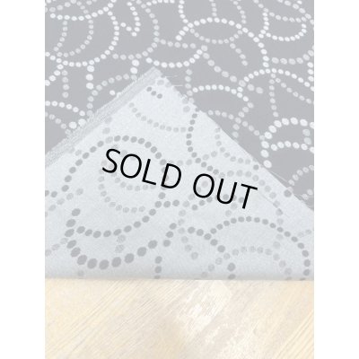 画像4: 生地：ポリエステルウール両面ジャガード（黒×グレー）