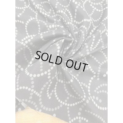 画像7: 生地：ポリエステルウール両面ジャガード（黒×グレー）