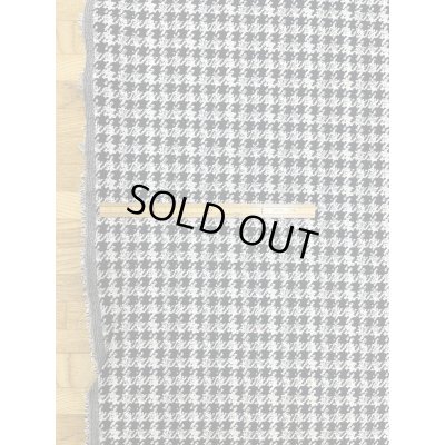 画像2: 生地：千鳥格子2WAYストレッチ（白×黒）