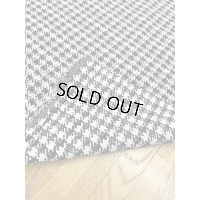 画像4: 生地：千鳥格子2WAYストレッチ（白×黒）