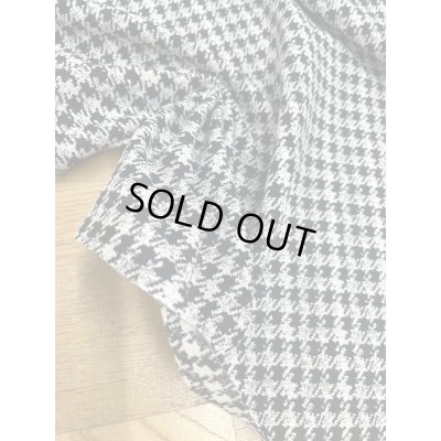 画像5: 生地：千鳥格子2WAYストレッチ（白×黒）