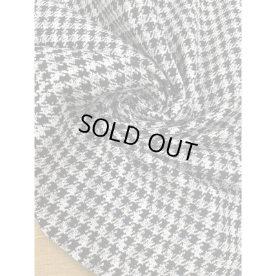 画像6: 生地：千鳥格子2WAYストレッチ（白×黒）