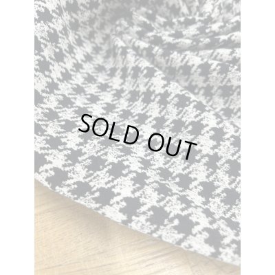 画像7: 生地：千鳥格子2WAYストレッチ（白×黒）