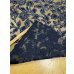 画像3: 生地：オーガンジー花柄刺繍レース（ネイビー） (3)