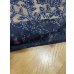 画像4: 生地：オーガンジー花柄刺繍レース（ネイビー） (4)