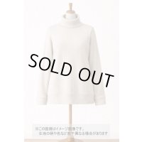 生地：綿100％ ストライプ織りニット（サンドベージュ）