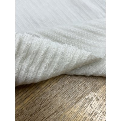 画像5: 生地：綿100％ ストライプ織りニット（サンドベージュ）