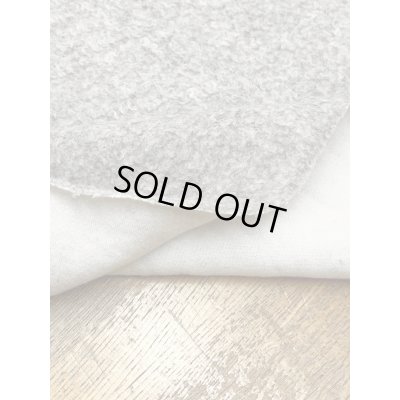 画像7: 生地：綿100％ 裏ループ（ホワイト×ベージュ）