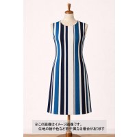 生地：ポリエステル 2WAYストレッチ（ホワイト×ブルー）