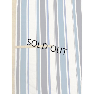 画像2: 生地：ポリエステル 2WAYストレッチ（ホワイト×ブルー）