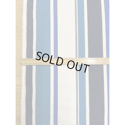 画像3: 生地：ポリエステル 2WAYストレッチ（ホワイト×ブルー）