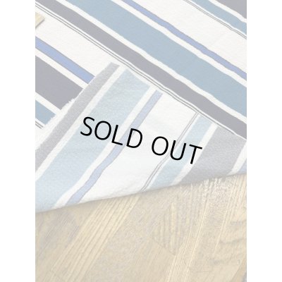 画像4: 生地：ポリエステル 2WAYストレッチ（ホワイト×ブルー）