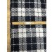 画像3: 生地：ウール100％ チェックラメ（ホワイト／ブラック） (3)