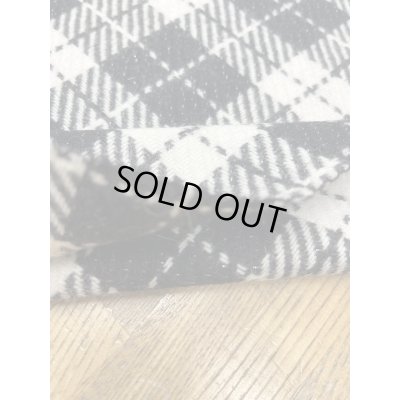 画像5: 生地：ウール100％ チェックラメ（ホワイト／ブラック）