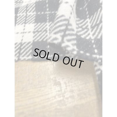 画像8: 生地：ウール100％ チェックラメ（ホワイト／ブラック）