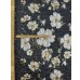 画像2: 生地：ポリエステル100％ フローラルジャカード（ブラック／ゴールド） (2)