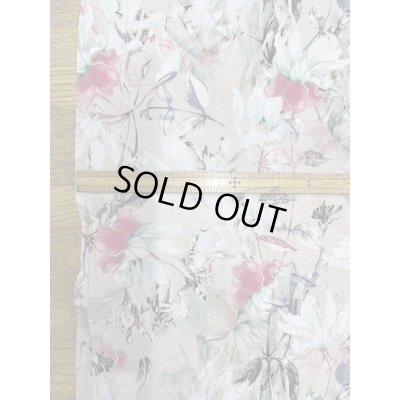 画像3: 生地：ポリエステル100％ フローラルプリント（ヴィンテージクリーム）