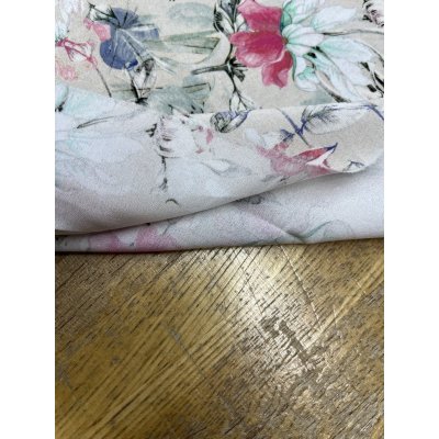 画像5: 生地：ポリエステル100％ フローラルプリント（ヴィンテージクリーム）