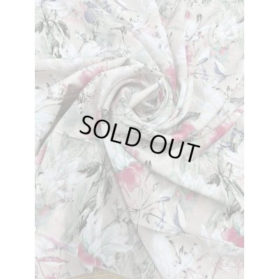 画像7: 生地：ポリエステル100％ フローラルプリント（ヴィンテージクリーム）
