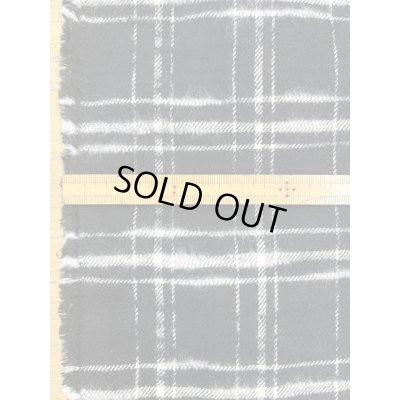画像3: 生地：綿100％ チェック柄（黒／白）