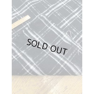 画像4: 生地：綿100％ チェック柄（黒／白）