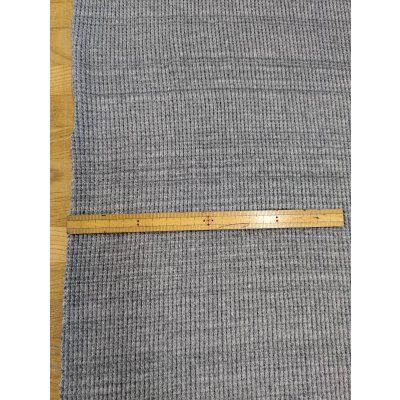 画像2: 生地：綿ポリエステル 霜降りテレコニット（杢ライトグレー）