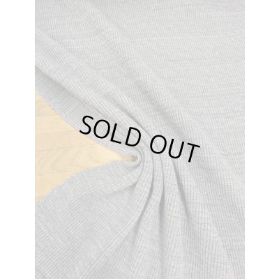 画像5: 生地：綿ポリエステル 霜降りテレコニット（杢ライトグレー）