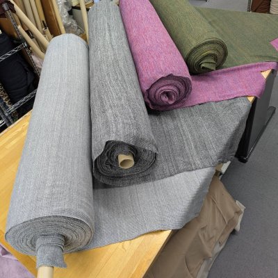 画像8: 生地：綿ポリエステル 霜降りテレコニット（杢グリーン）