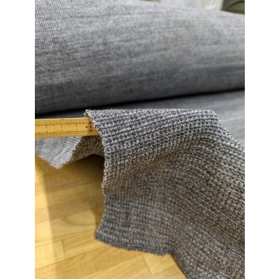 画像5: 生地：綿ポリエステル 霜降りテレコニット（杢グレー）