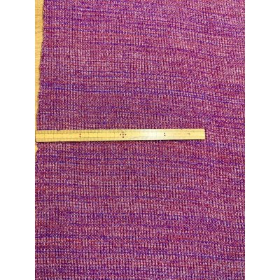 画像3: 生地：綿ポリエステル 霜降りテレコニット（杢ピンク）