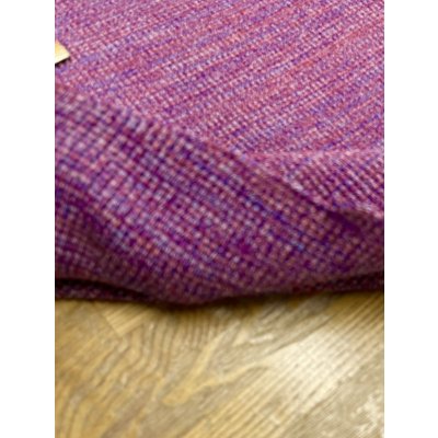 画像5: 生地：綿ポリエステル 霜降りテレコニット（杢ピンク）