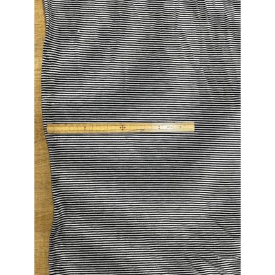 画像2: 生地：ポリエステル100％ ボーダー2WAYストレッチニット（白／黒）