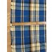 画像3: 生地：綿100%ヘビーツイルチェック柄（ブルー×イエロー） (3)