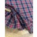 画像6: 生地：綿100％ タータンチェック（ネイビー×レッド） (6)