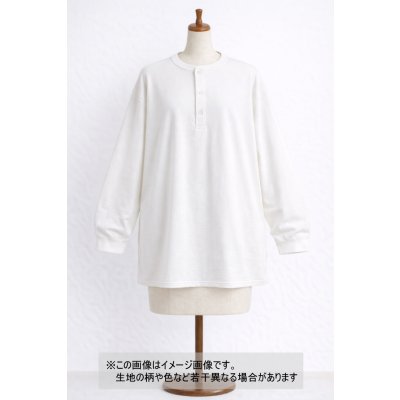 画像1: 生地：厚手ハード天竺（オフ白）