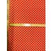 画像4: 生地：ポリエステルデシン／ドットプリント（レッド×ホワイト） (4)