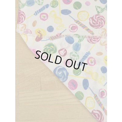 画像5: 生地：ポリエステル100％ キャンディ柄プリント（白）
