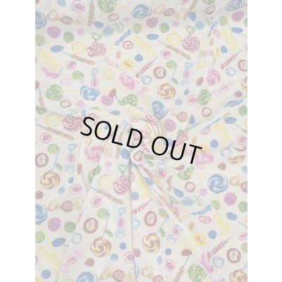 画像7: 生地：ポリエステル100％ キャンディ柄プリント（白）