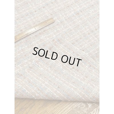 画像4: 生地：コットンポリ ファンシーツイード／ざっくり編み（薄ピンク）