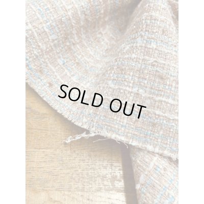 画像8: 生地：コットンポリ ファンシーツイード／ざっくり編み（薄ピンク）