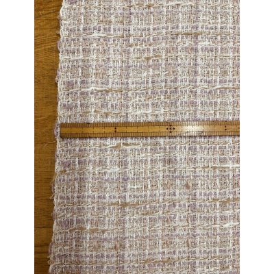 画像3: 生地：コットンポリ ファンシーツイード（ベージュピンク）