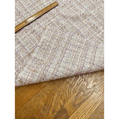 画像4: 生地：コットンポリ ファンシーツイード（ベージュピンク）