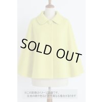 生地：ウール混 ソフトメルトン（レモンイエロー）